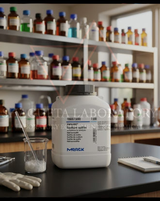 Supelco EMSURE® Sodium Sulfite Anhydrous Reag. Ph Eur merupakan bahan kimia laboratorium analytical grade berkualitas tinggi untuk kebutuhan analisis, quality control (QC), penelitian, pendidikan, dan aplikasi industri. Produk original Merck/Supelco dengan kemurnian tinggi dan stabilitas optimal untuk mendukung hasil pengujian yang akurat dan konsisten.