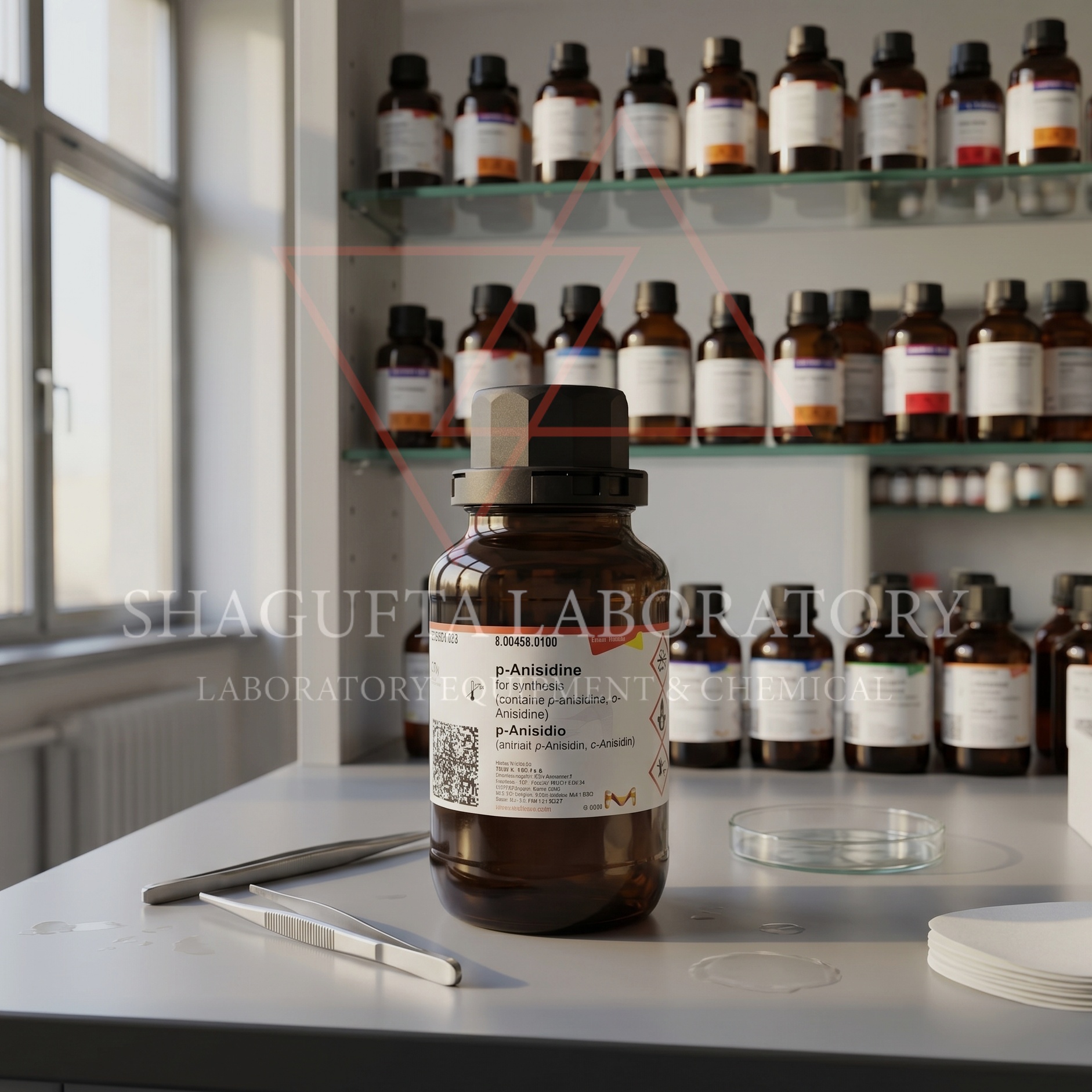 p-Anisidine for Synthesis Sigma-Aldrich 8.00458.0100 | Analytical Reagent Laboratory Chemical – Shagufta Laboratory