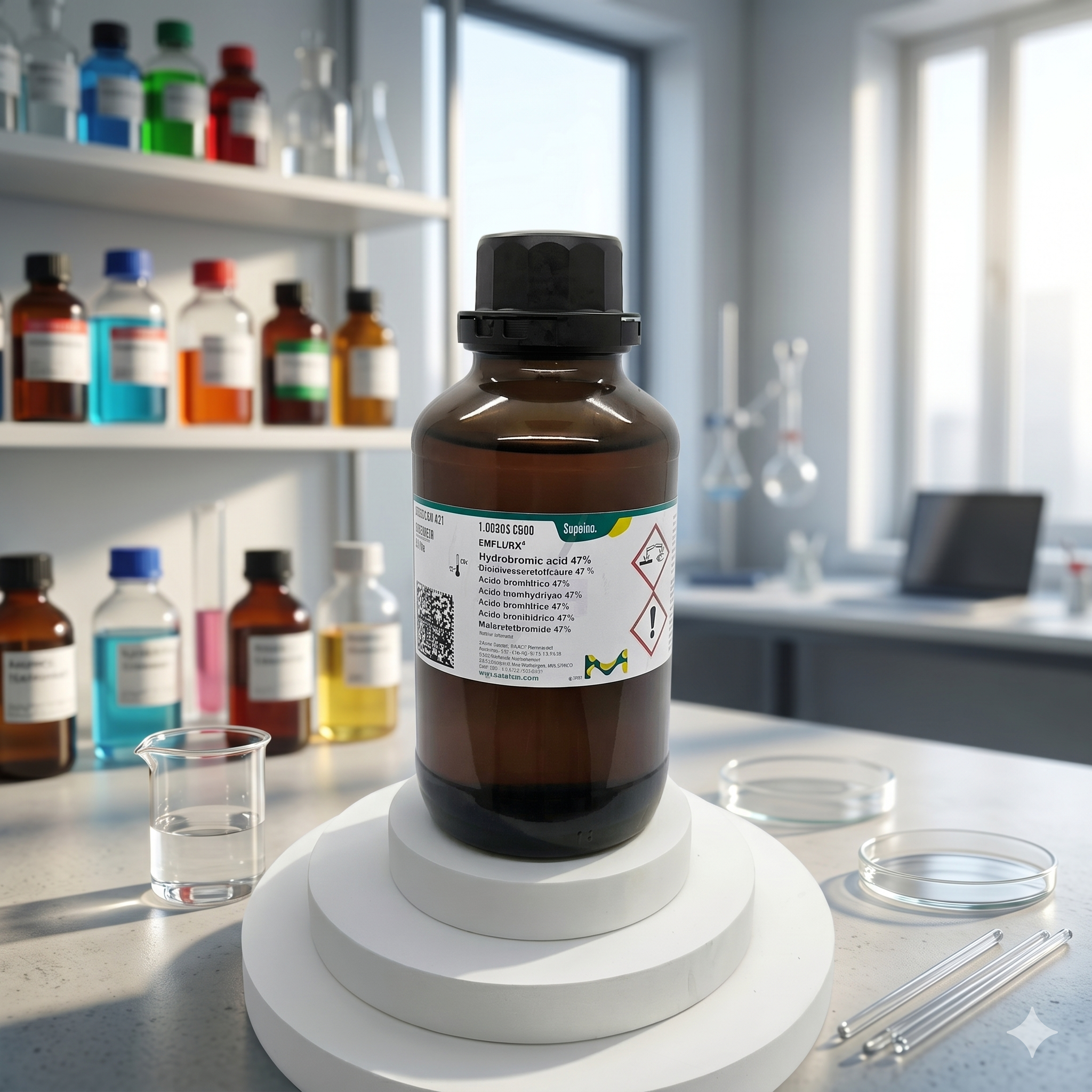 Hydrobromic Acid 47% Merck 1.00304.0500 EMPLURA® | Asam Bromida Original