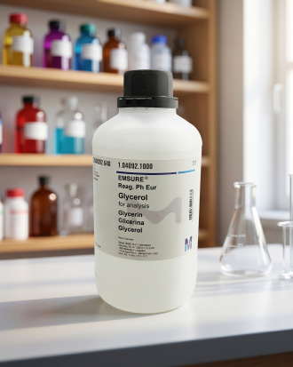 Glycerol EMSURE® Reag. Ph Eur 1L Merck 104092 – Glycerin for Analysis Laboratorium
