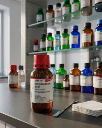 TRIFLUOROACETIC ACID 100ML 808260 | SHAGUFTA LABORATORY | Reagen Kimia untuk Sintesis Organik, HPLC & Penelitian