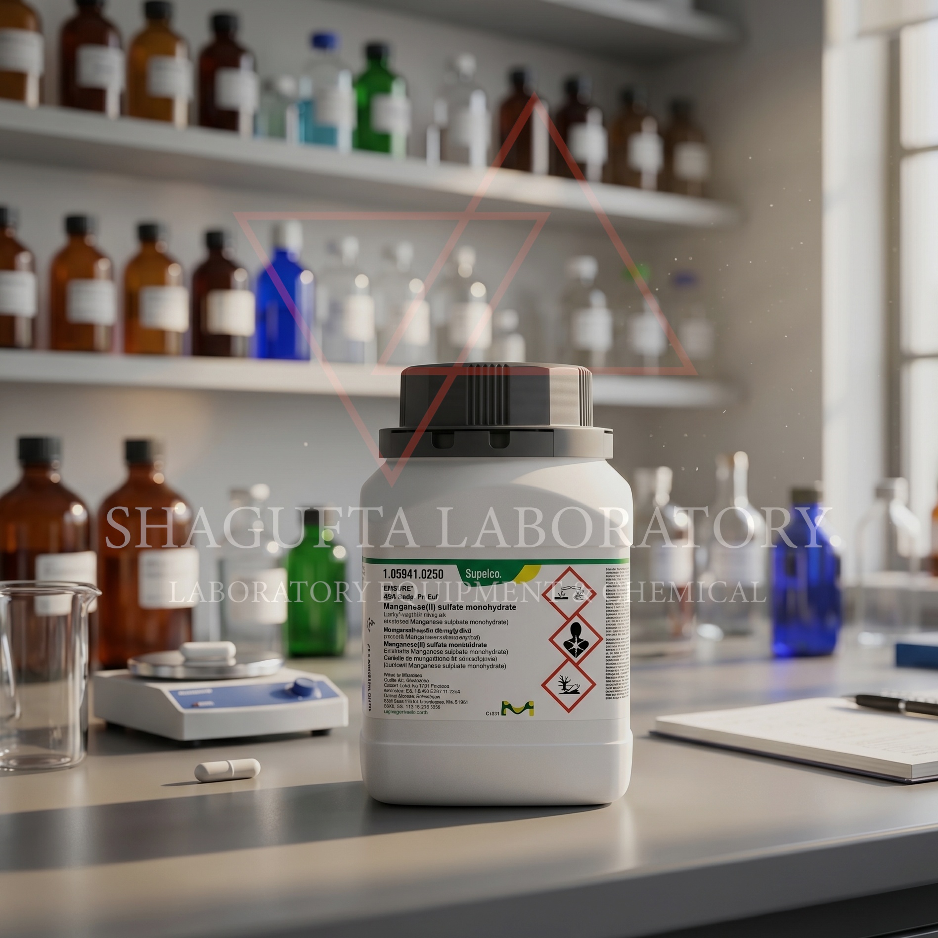 Manganese(II) Sulfate Monohydrate for Analysis Merck 105941 10GR (REPACK)