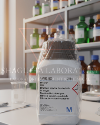 Merck EMSURE® Strontium Chloride Hexahydrate 107865 250g – Strontium Klorida Heksahidrat / SrCl₂·6H₂O / ACS Reagent for Analysis