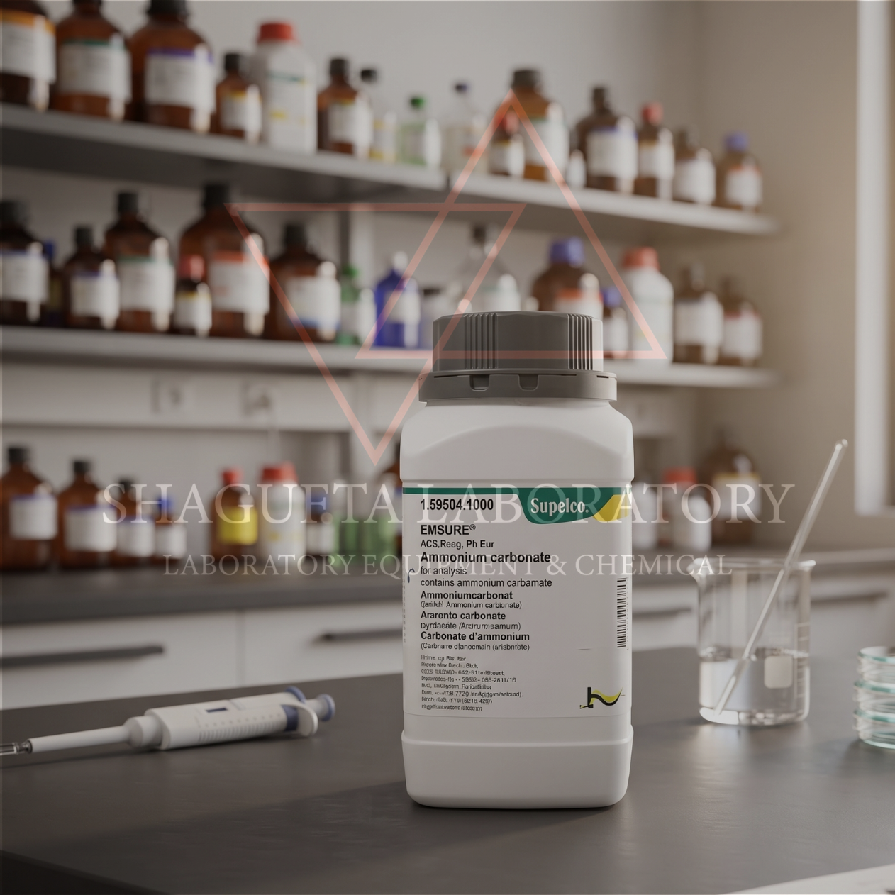 Ammonium Carbonate EMSURE ACS Merck 159504.1000 | Reagent Grade Laboratory Chemical – Shagufta Laboratory