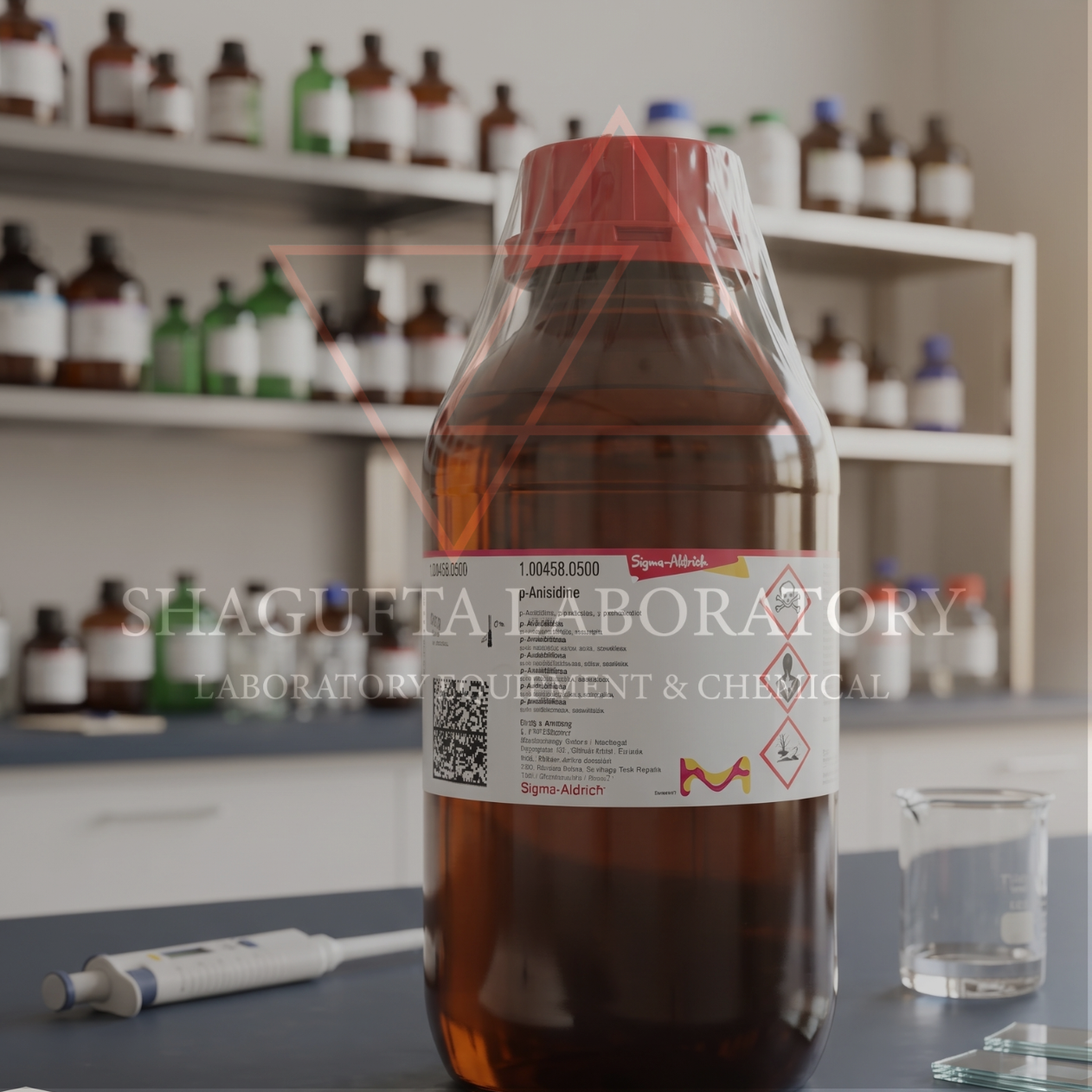p-Anisidine for Synthesis Sigma-Aldrich 800458 10GR | Analytical Reagent Laboratory Chemical – Shagufta Laboratory (REPACK)