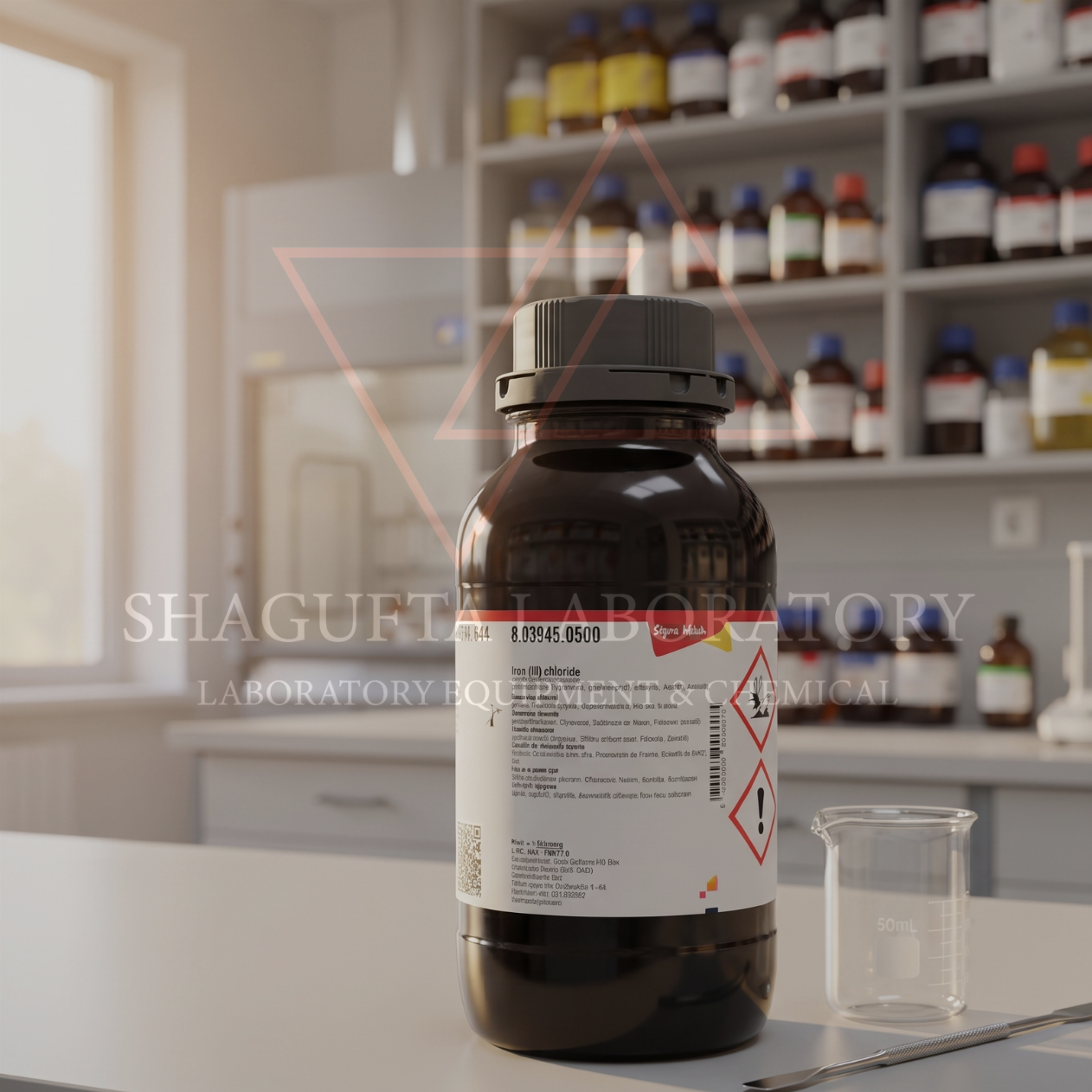 Iron(III) Chloride Hexahydrate Sigma-Knittig 500GR 803945 | Ferric Chloride Reagent Laboratorium