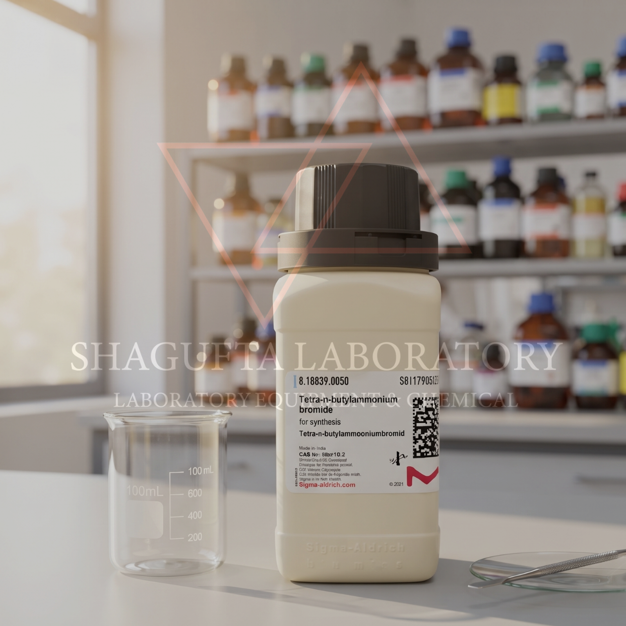 Tetra-n-butylammonium Bromide Sigma-Aldrich 50GR 818839 | TBAB Reagent Laboratorium