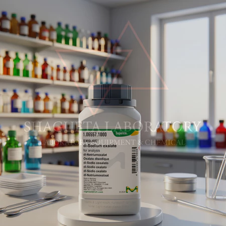 Merck di-Sodium Oxalate 106557 10GR Grade for Analysis EMSURE® – di-Sodium Oxalate / Disodium Oxalate / Natrium Oksalat / Oxalic Acid Sodium Salt / Na₂C₂O₄ (REPACK)