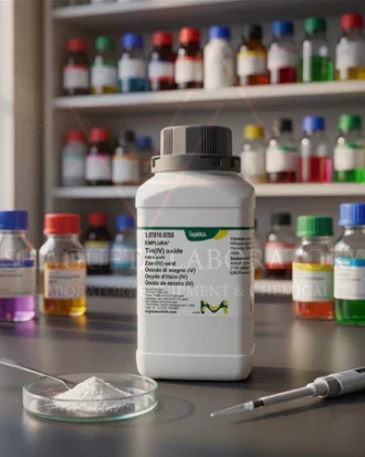Merck Tin(IV) Oxide 107818 10GR – Stannic Oxide / Timah(IV) Oksida / Tin Dioxide (SnO₂) Laboratory Grade (REPACK)
